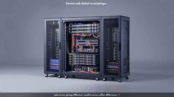 Serveur web dédié vs serveur partagé : quelles différences ?