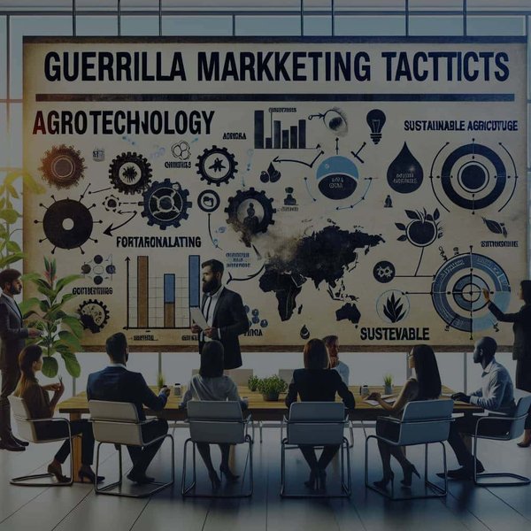Quelles tactiques de marketing de guérilla sont particulièrement efficaces pour les startups dans l'agrotechnologie ?